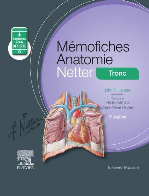 E-kniha Memofiches Anatomie Netter - Tronc John T. Hansen