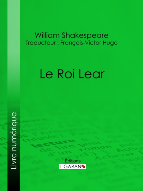 E-kniha Le Roi Lear William Shakespeare