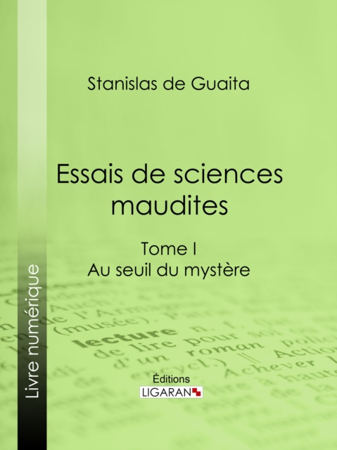 E-kniha Essais de sciences maudites Stanislas de Guaita