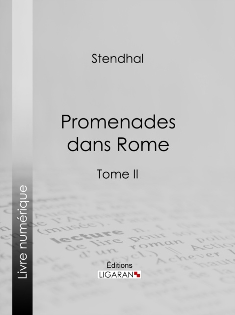 E-kniha Promenades dans Rome Stendhal