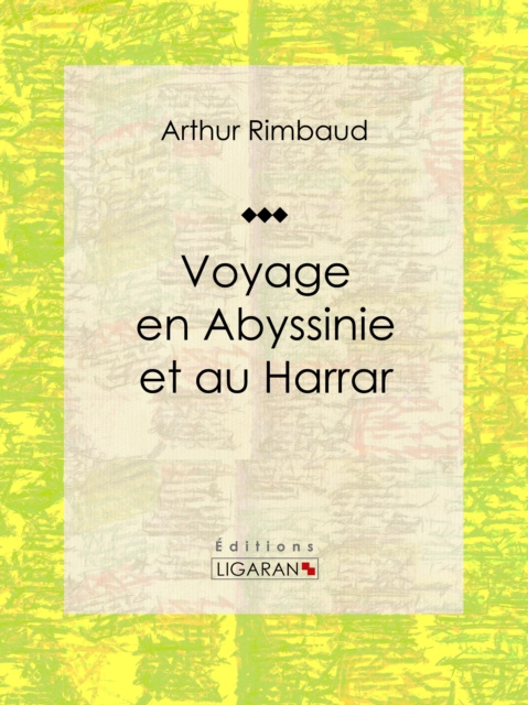 E-book Voyage en Abyssinie et au Harrar Arthur Rimbaud