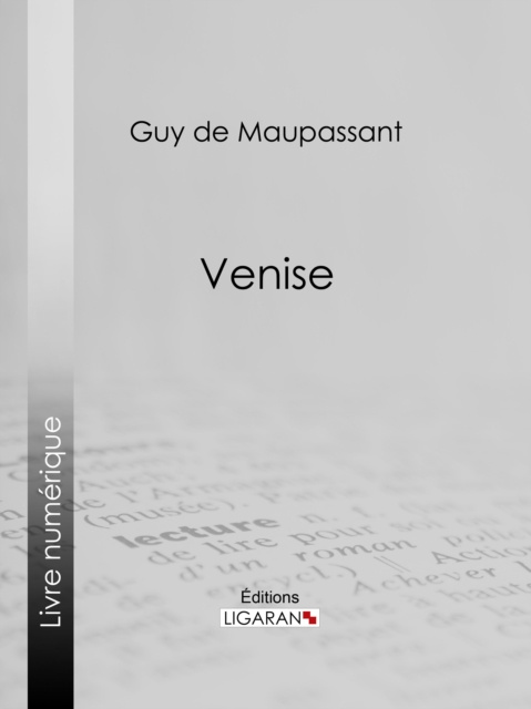 E-knjiga Venise Guy de Maupassant