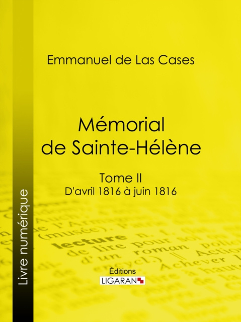 E-kniha Memorial de Sainte-Helene Emmanuel de Las Cases
