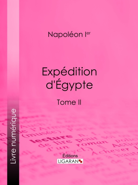E-book Expedition d'Egypte Napoleon Ier