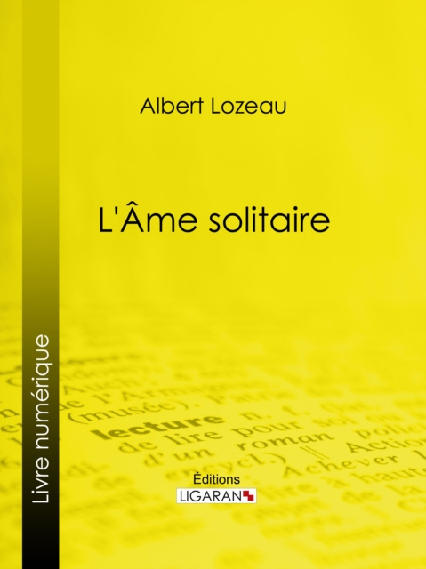 E-book Ame solitaire Albert Lozeau