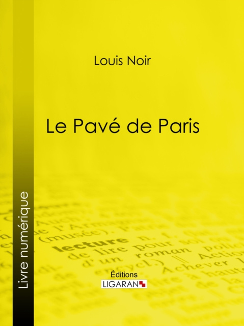 E-Book Pave de Paris Louis Noir