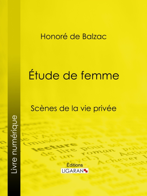E-kniha Etude de femme Honore de Balzac