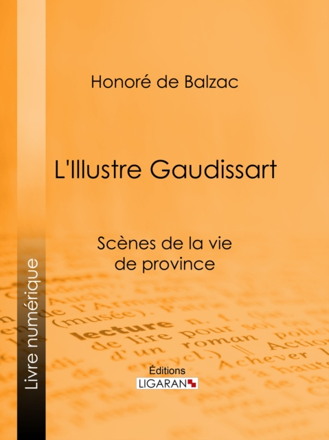 E-kniha L'Illustre Gaudissart Honore de Balzac