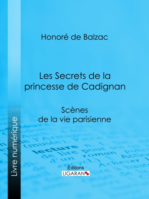 E-könyv Les Secrets de la princesse de Cadignan Honore de Balzac