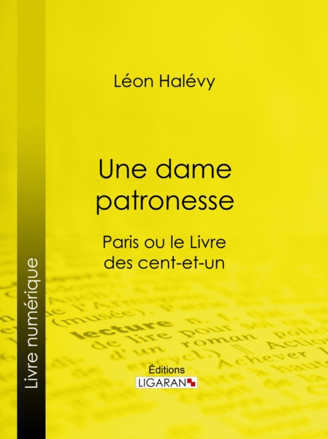 E-knjiga Une dame patronesse Leon Halevy