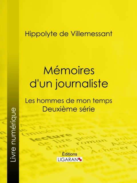E-kniha Memoires d'un journaliste Hippolyte de Villemessant