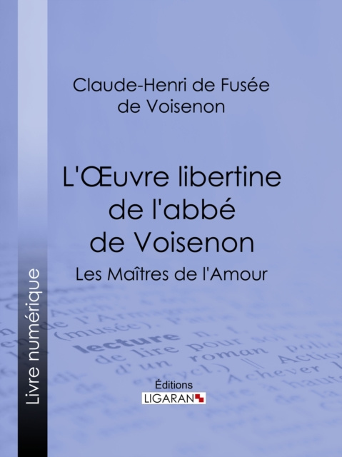 E-kniha L'Oeuvre libertine de l'abbe de Voisenon Claude-Henri de Fusee de Voisenon