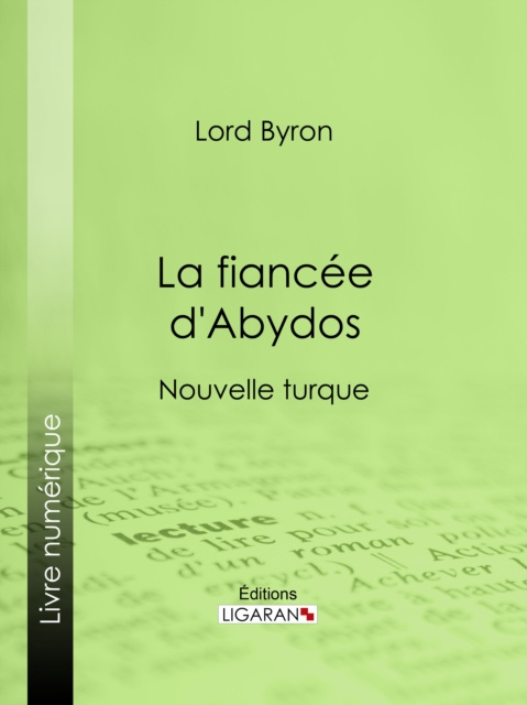 E-kniha La fiancee d'Abydos Lord Byron