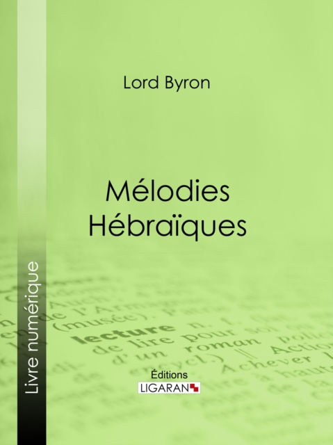 E-book Melodies Hebraiques Lord Byron