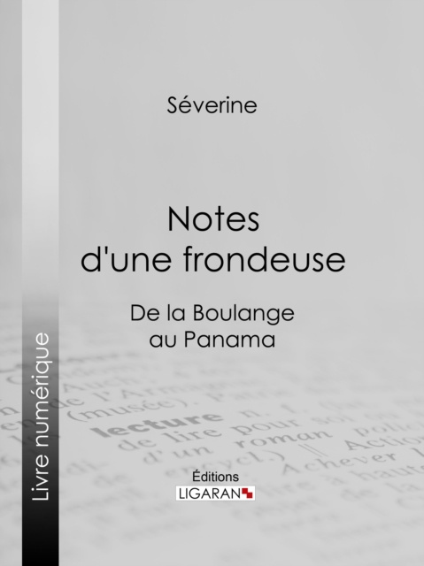 E-book Notes d'une frondeuse Severine