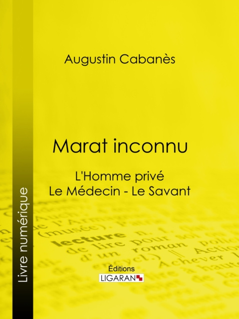 E-Book Marat inconnu Augustin Cabanes