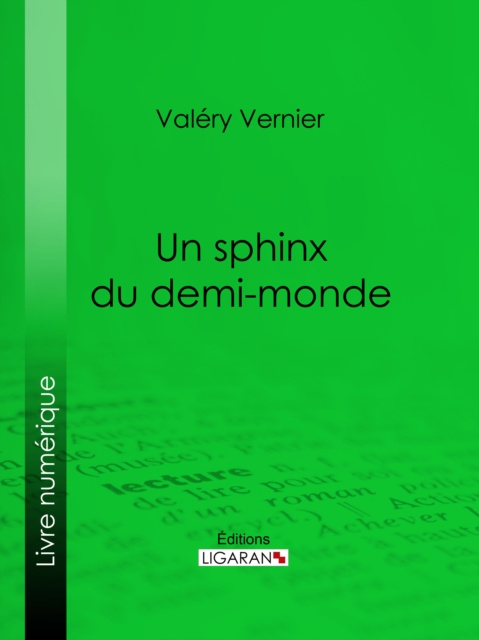 E-kniha Un sphinx du demi-monde Valery Vernier