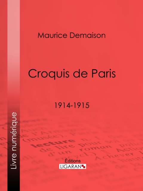 E-kniha Croquis de Paris Maurice Demaison