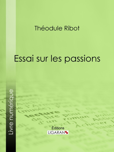 E-kniha Essai sur les passions Theodule Ribot