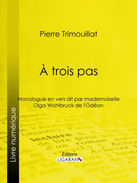 E-knjiga A trois pas Pierre Trimouillat