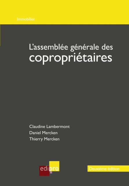 E-kniha L'assemblee generale des coproprietaires Claudine Lambermont