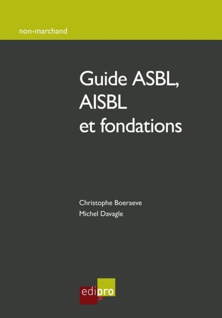 E-kniha Guide ASBL, AISBL et fondations Christophe Boeraeve