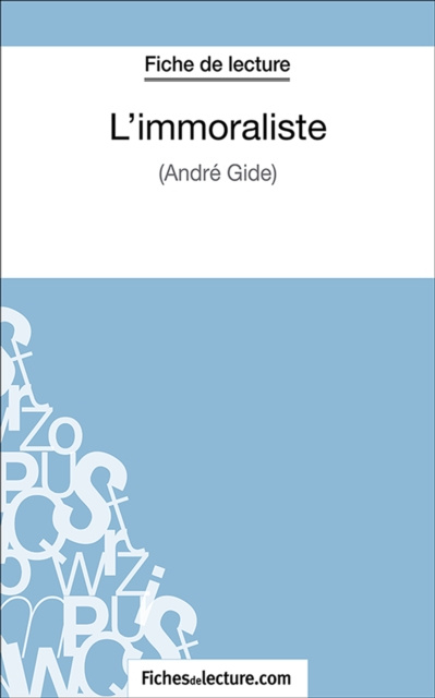 E-Book L'immoraliste Laurence Binon