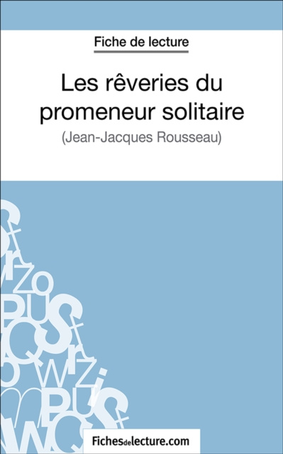 E-knjiga Les reveries du promeneur solitaire Vanessa Grosjean