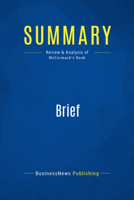 E-knjiga Summary: Brief BusinessNews Publishing