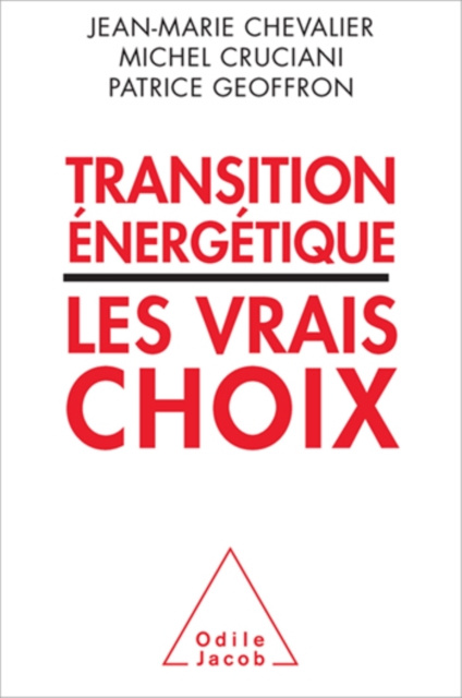 E-book Transition energetique : les vrais choix Chevalier Jean-Marie Chevalier