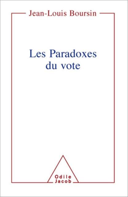 E-kniha Les Paradoxes du vote Boursin Jean-Louis Boursin