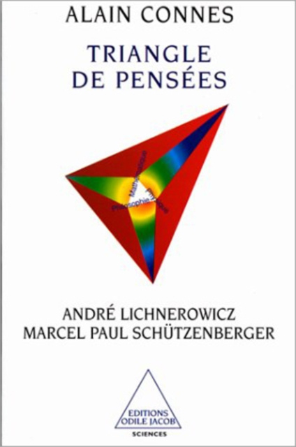 E-kniha Triangle de pensees Connes Alain Connes