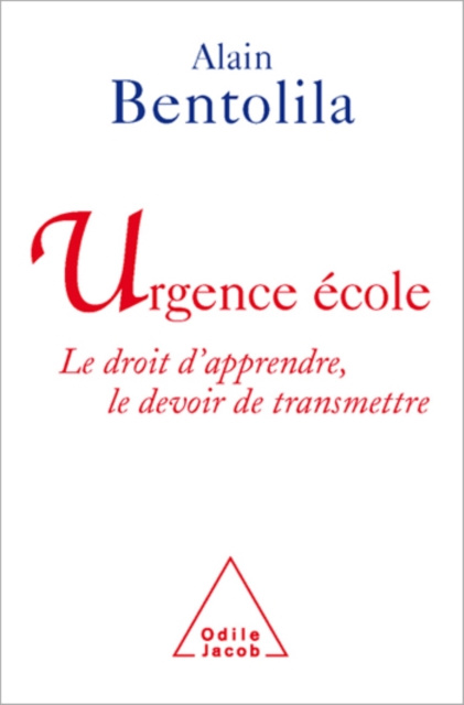E-kniha Urgence ecole Bentolila Alain Bentolila