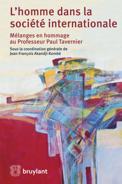 E-kniha L'Homme dans la Societe Internationale Jean-Francois Akandji-Kombe
