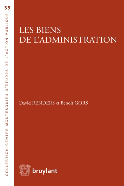 E-kniha Les biens de l'administration David Renders