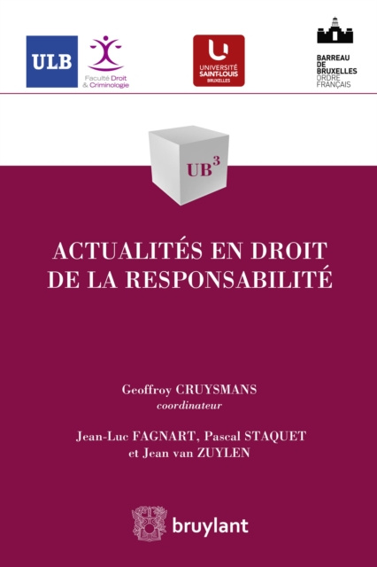 E-kniha Actualites en droit de la responsabilite Jean-Luc Fagnart