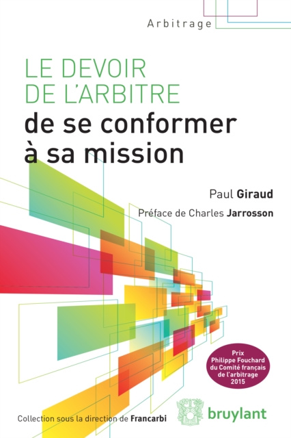 E-kniha Le devoir de l'arbitre de se conformer a sa mission Paul Giraud
