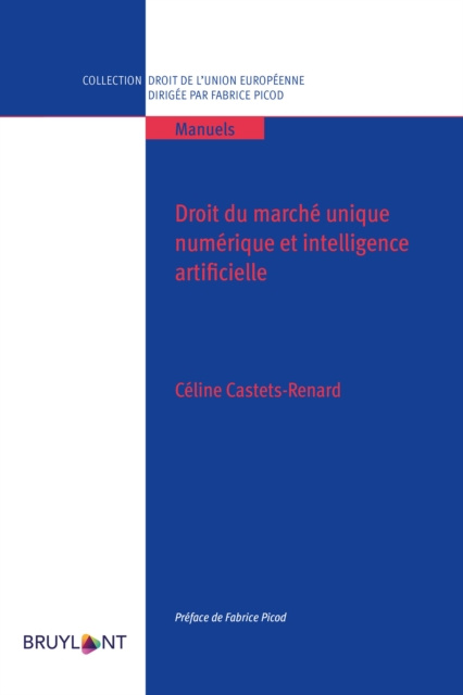 E-kniha Droit du marche unique numerique et intelligence artificielle Celine  Castets - Renard