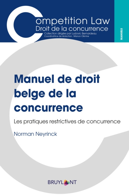 E-kniha Manuel de droit belge de la concurrence Norman Neyrinck