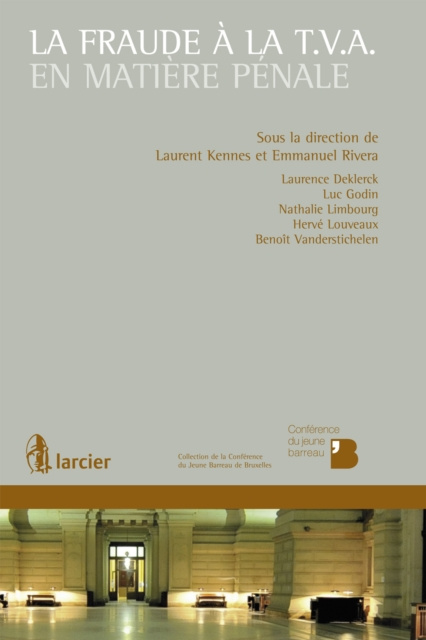 E-kniha La fraude a la TVA en matiere penale Laurent Kennes