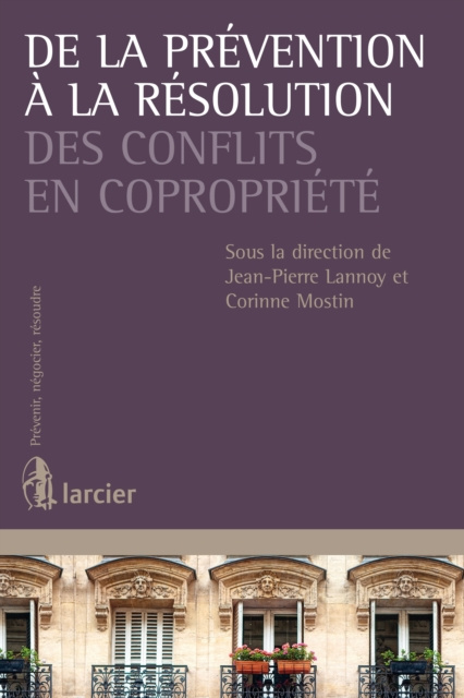 E-kniha De la prevention a la resolution des conflits en copropriete Martine Becker