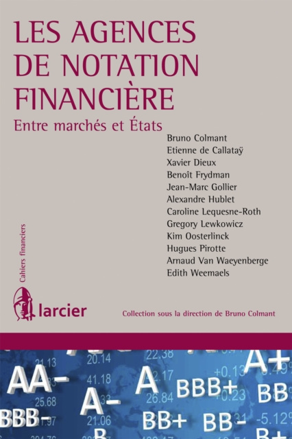 E-kniha Les agences de notation financiere Monsieur Bruno Colmant