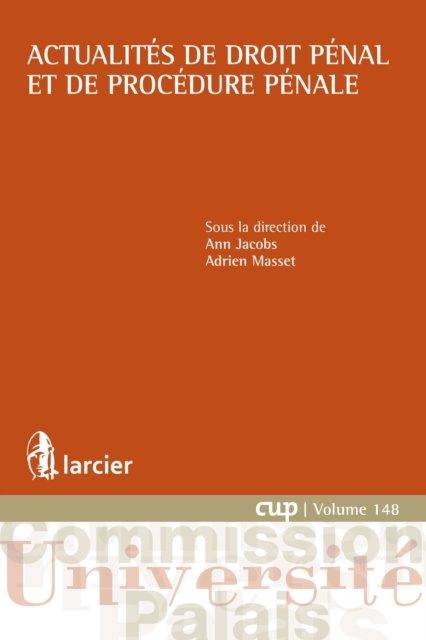 E-kniha Actualites de droit penal et de procedure penale Ann Jacobs