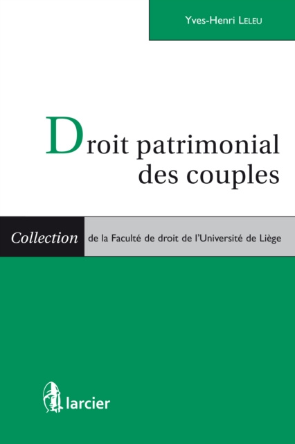 E-kniha Droit patrimonial des couples Yves-Henri Leleu