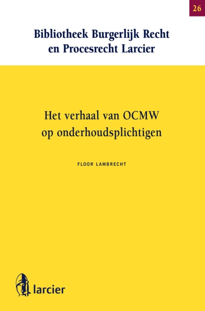 E-Book Het verhaal van OCMW op onderhoudsplichtigen Floor Lambrecht