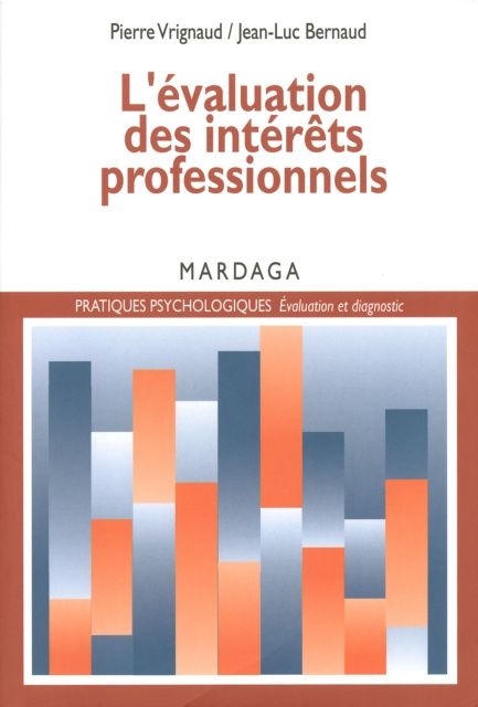 E-kniha L'evaluation des interets professionnels Pierre Vrignaud