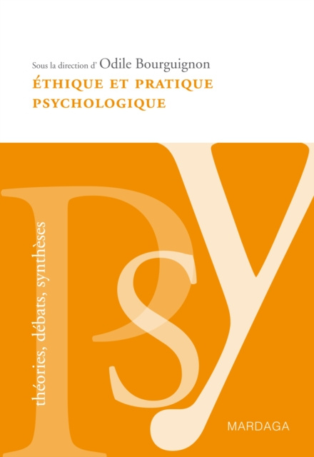 E-kniha Ethique et pratique psychologique Odile Bourguignon