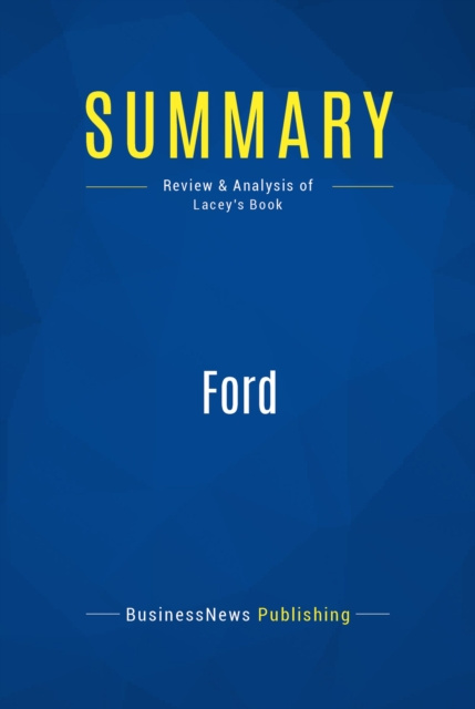 E-knjiga Summary: Ford BusinessNews Publishing