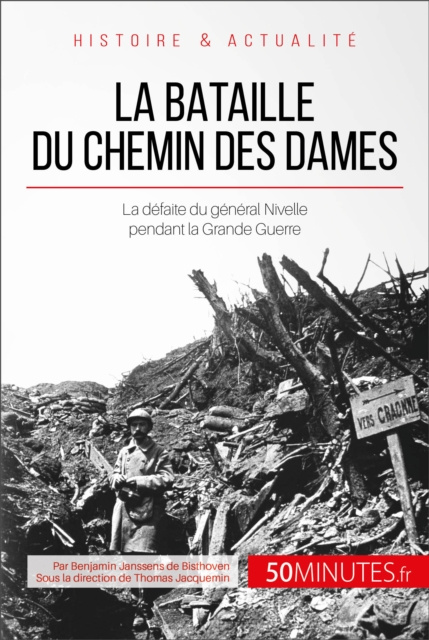 E-kniha La bataille du Chemin des Dames Benjamin Janssens de Bisthoven