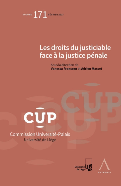 E-kniha Les droits du justiciable face a la justice penale Vanessa Franssen